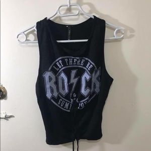 Rock and roll sleeveless tank
